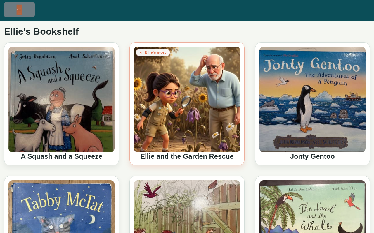 Screenshot of the app